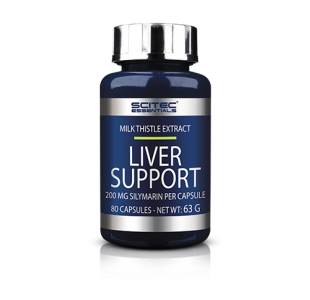Scitec Nutrition Liver Support Milk Thistle Extract - 80 Capsules